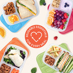 Bentgo Easyboxes 3-Compartment Food Containers 8-Piece Set