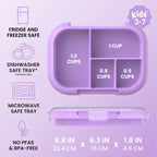Bentgo Chill Kids Tray with Transparent Cover